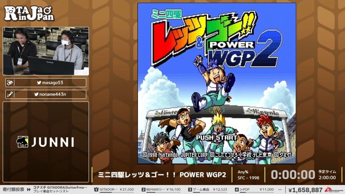 ミニ四駆レッツ&ゴー!! POWER WGP2 – RTA in Japan Winter 2024