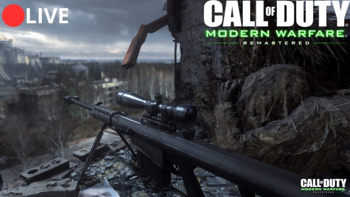 🔴CALL OF DUTY MODERN WARFARE REMASTERED (VETERAN) #2