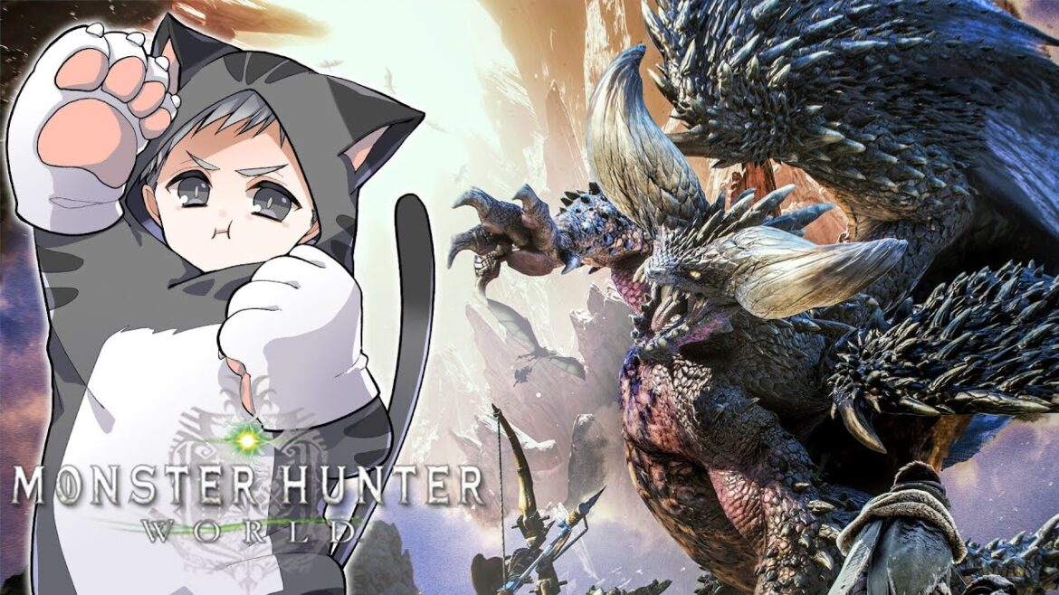 ドズル社狩猟祭のチーム発表されたね!モンハンワールド初見プレイ!【モンスターハンター:ワールド】【ネコおじ】3日目