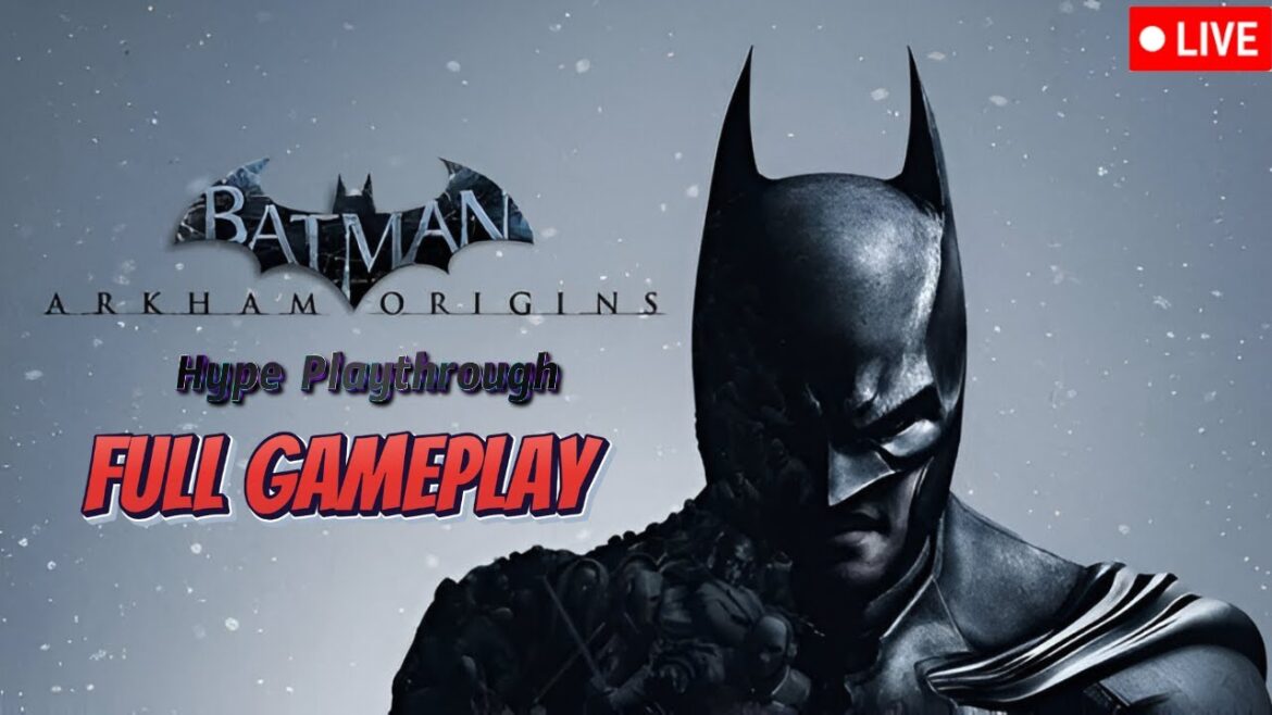 BATMAN: Arkham origins finding the clues to the black mask| #day2 #batmanarkhamorigins #batman #live