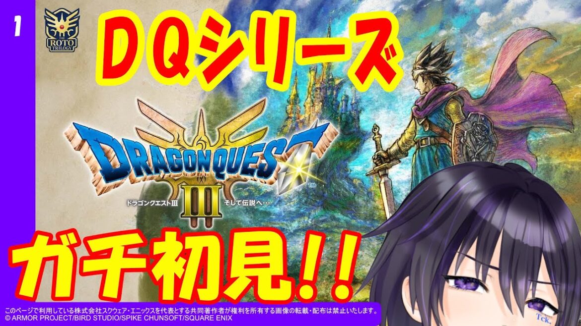 【ドラゴンクエストIII そして伝説へ… #8】朝勝! DQシリーズガチ初見VTuberのドラクエIIIストーリー編!!! #tckdot