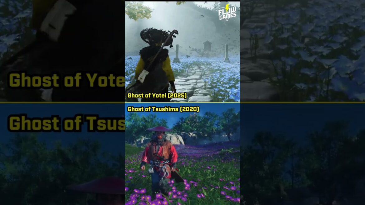 Após 5 anos de Ghost of Tsushima, contemplem Ghost of Yotei! 🇯🇵🏮 #got #GhostofYotei #ps5