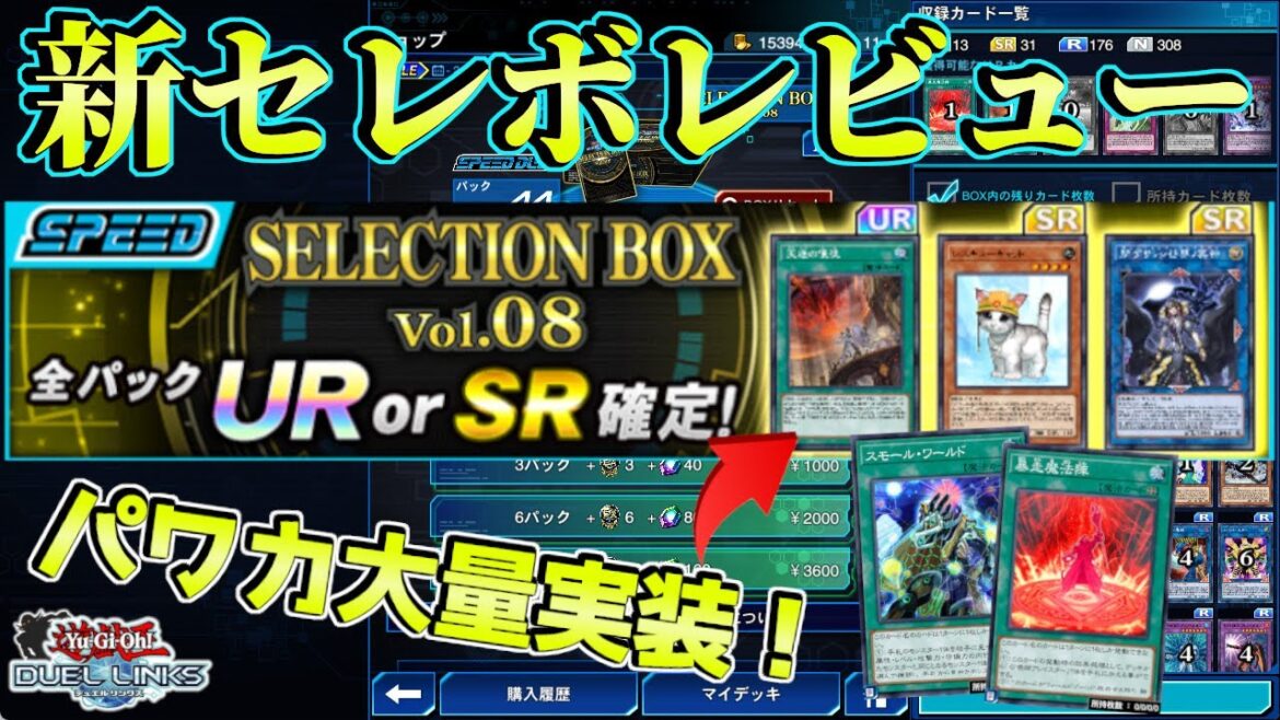 〖人権カード無し!?〗忙しい人のための新セレボレビュー!【遊戯王デュエルリンクス】Yu-Gi-Oh Duel Links