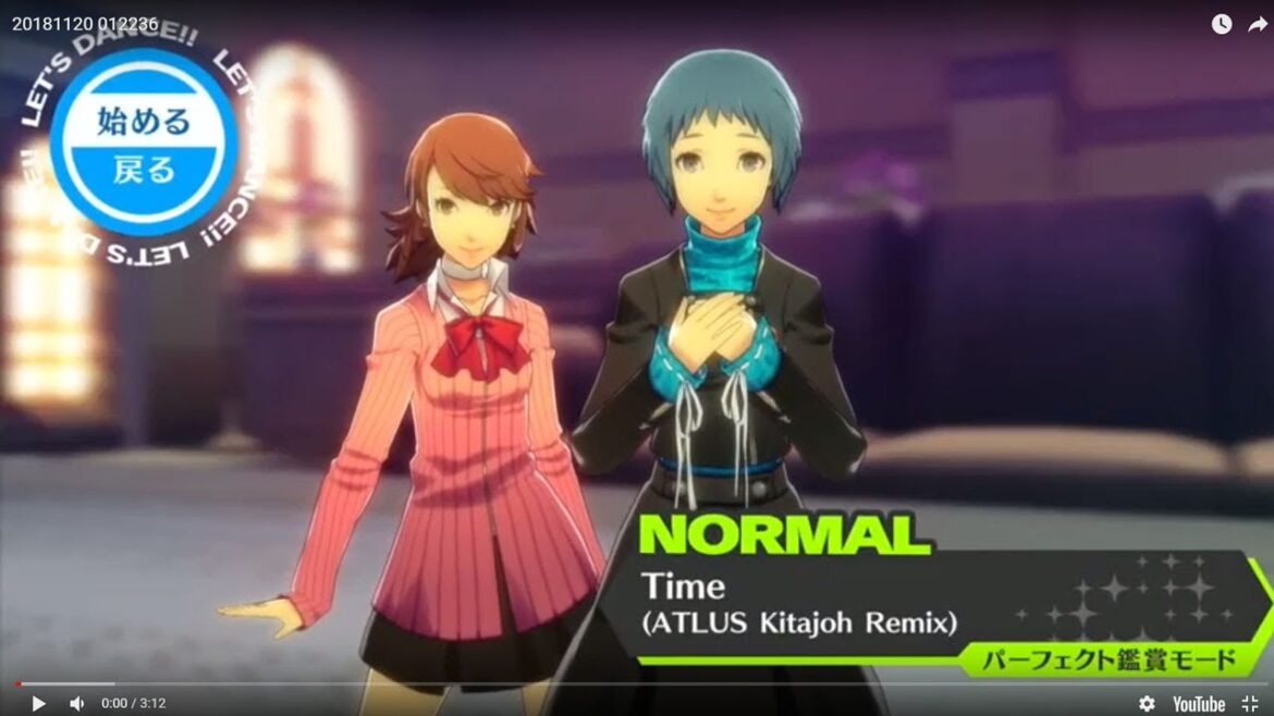 【#PS4】ペルソナ3 ダンシング ムーンナイトtime(#ペルソナ3 #P3D #緑川光 #伊東ライフ)