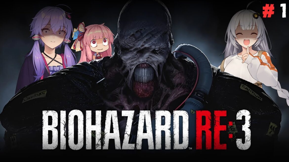 #1【BIOHAZARD RE:3】紲星あかり、結月ゆかり&琴葉茜が挑む恐怖のバイオRE:3 【VOICEROID実況】