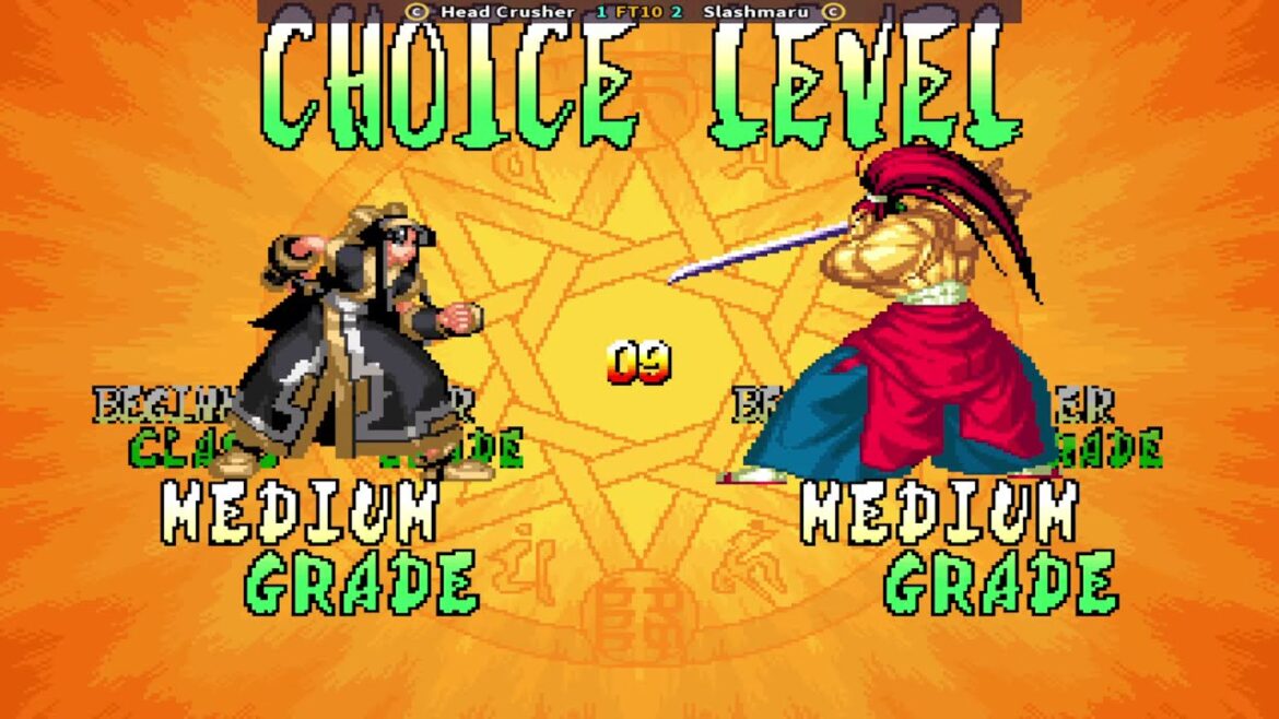 Samurai Shodown IV ( Head Crusher Vs Slashmaru ) || Play Date 21 Jan 25