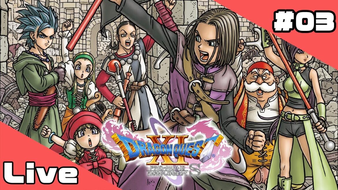 #03【ドラゴンクエストXI 過ぎ去りし時を求めて S】カミュ、君は王様より信頼できる男だ…【ネタバレあり】【女性実況】