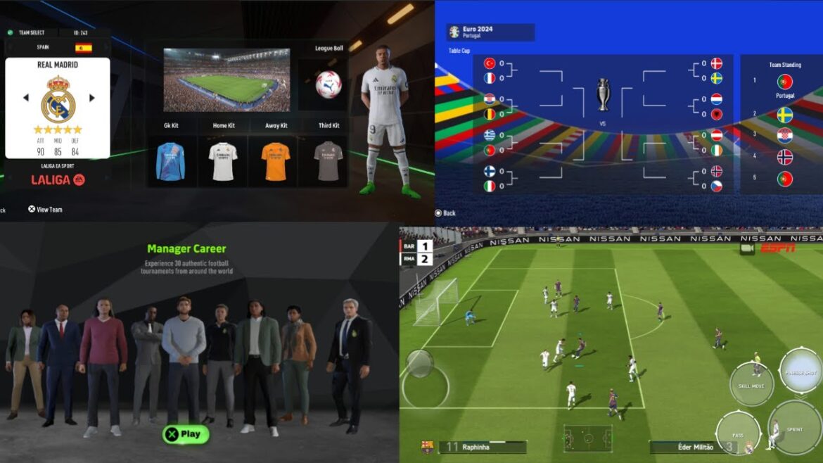 FIFA 16 MOBILE MOD EA SPORTS FC 25 ANDROID OFFLINE ALL TOURNAMENT NEW FACES KITS 2025 FULL TRANSFERS