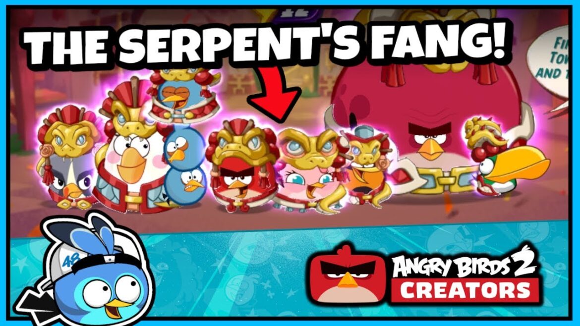THE SERPENT’S FANG HAT SET! ๐ / Angry Birds 2 Gameplay (AB2 Creators)