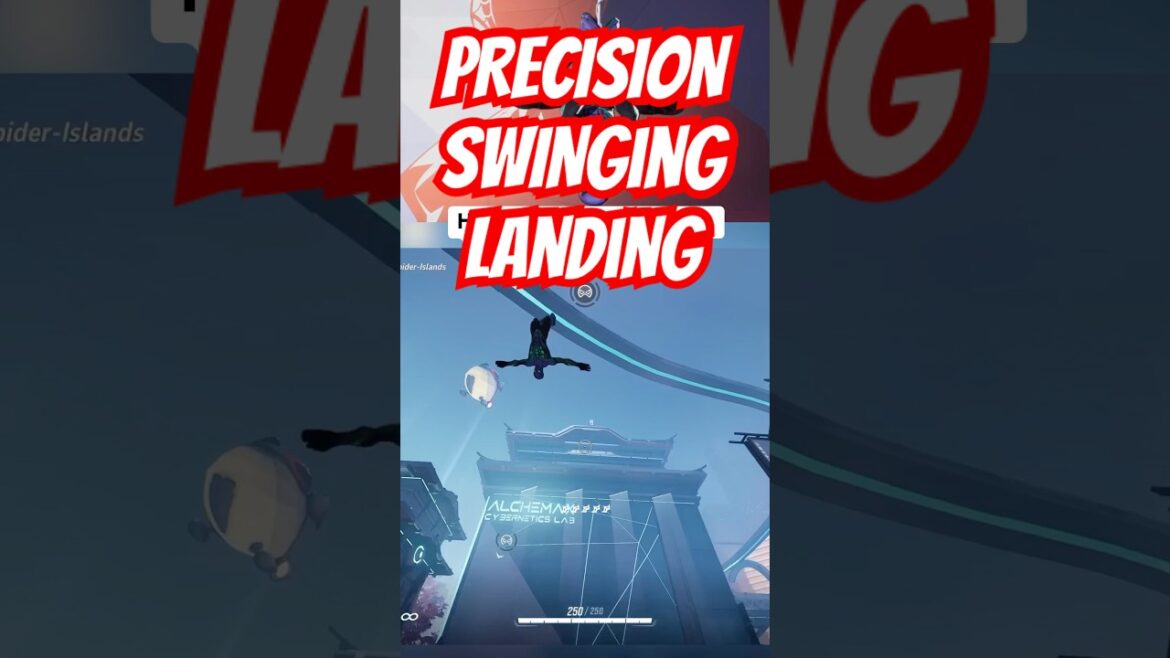 HOW to practice precision web swinging/landing with Spider-Man Marvel Rivals