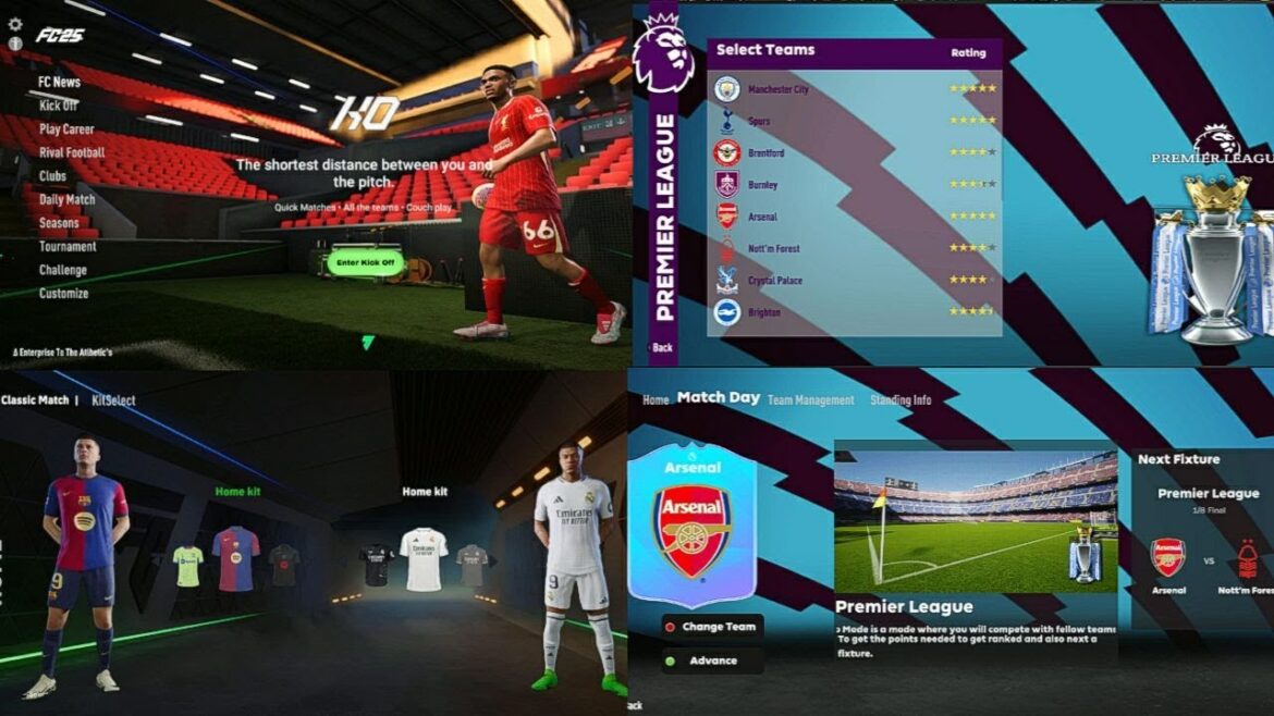 FIFA 16 MOBILE MOD EA SPORTS FC 25 ANDROID OFFLINE ALL TOURNAMENT NEW FACES KITS 2025 FULL TRANSFERS