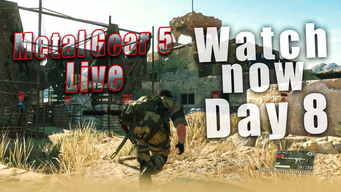 🔥8th Day of Action! Metal Gear Solid V: The Phantom Pain LIVE🔥 | XtylishGaming