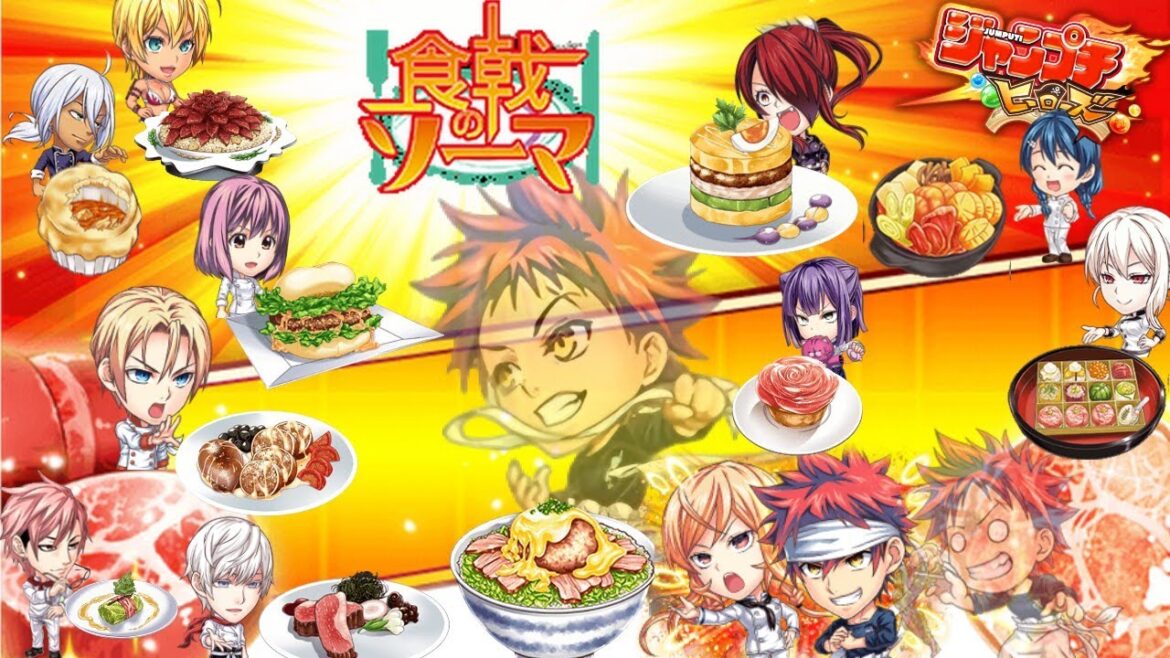 Jumputi Heroes 【 ジャンプチヒーローズ 】Food wars : Shokugeki no Soma ( 食戟のソーマ ) All characters