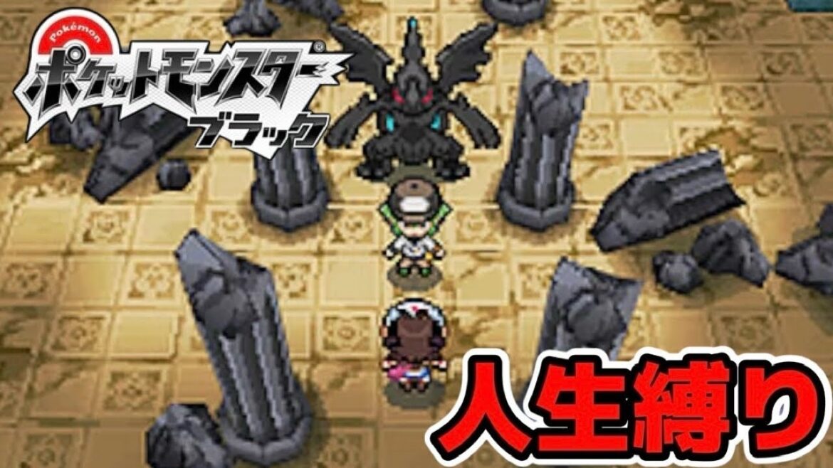 【ポケモン】今日でバッジ全部取るぞ人生縛り【ポケットモンスターブラック】ゲーム実況#4