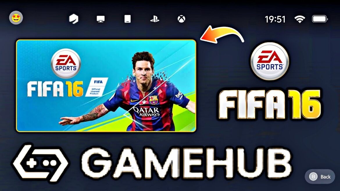 FIFA 2016 GameHub Android ( Career & Tournaments ) GameFusion / GameHub FIFA 16 Gameplay ( 60 Fps )
