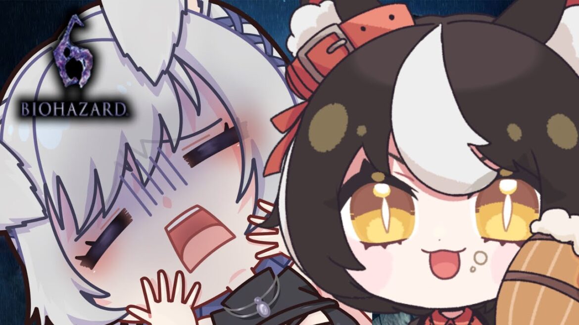 【バイオハザード6】 ぽわ組でバイオ6! ~🐺視点~