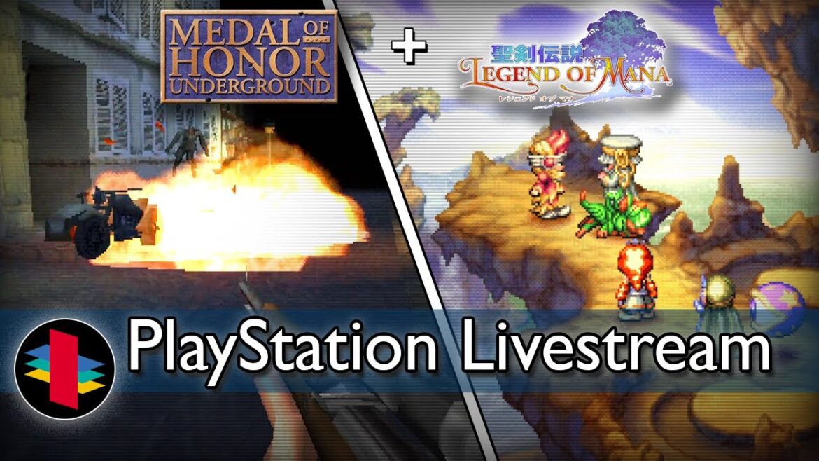 PS1 Livestream – Medal of Honor: Underground (Part 9) + Legend of Mana (Part 8)