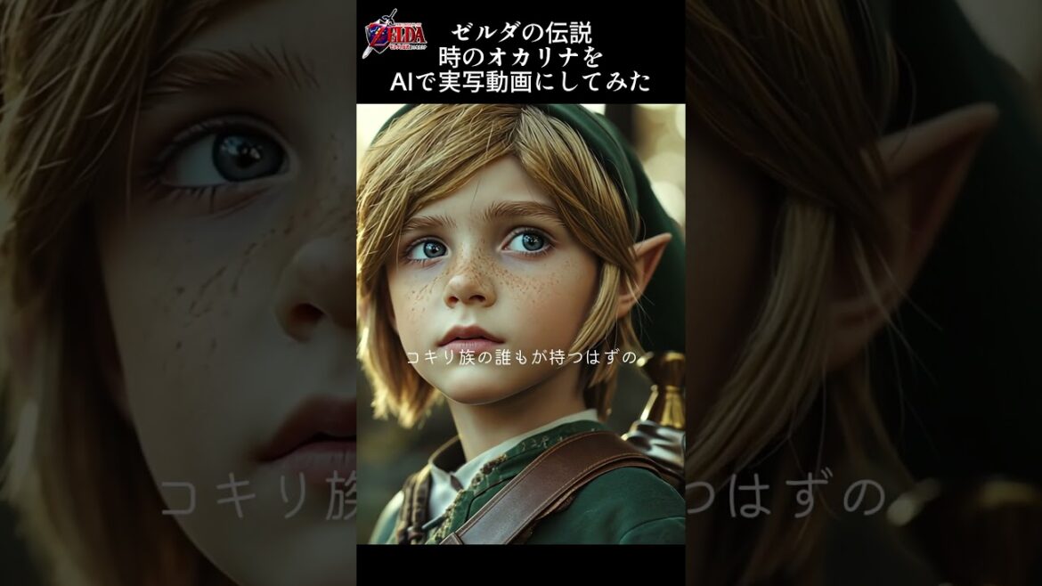 【ゼルダの伝説 時のオカリナ#1-1】時のオカリナの「ナビィ登場」までAIでストーリー再現してみた。ゼルダの伝説知恵のかりもの発売記念! #時のオカリナ #ゼルダの伝説 #知恵のかりもの