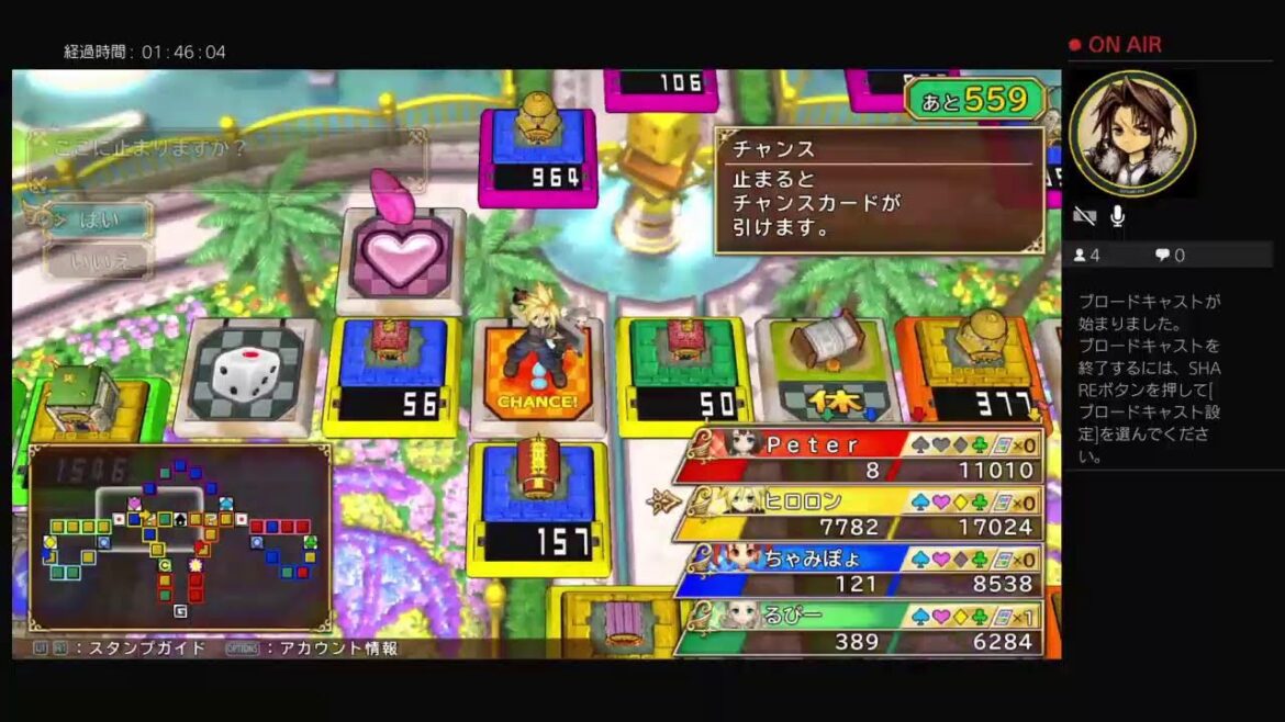 Live配信 過疎げー いただきストリートいたスト30thいたすと!FF、DQ 再生リストに勝利リスト分け