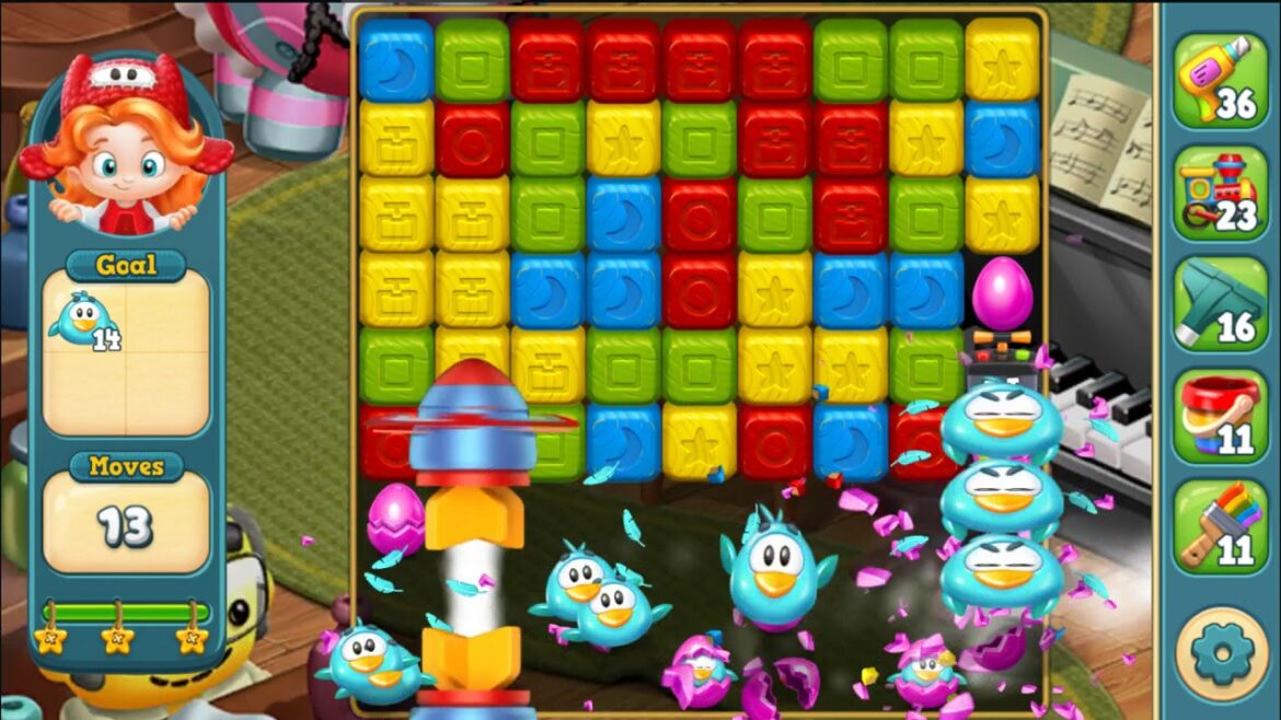 Toy Blast Level 2500