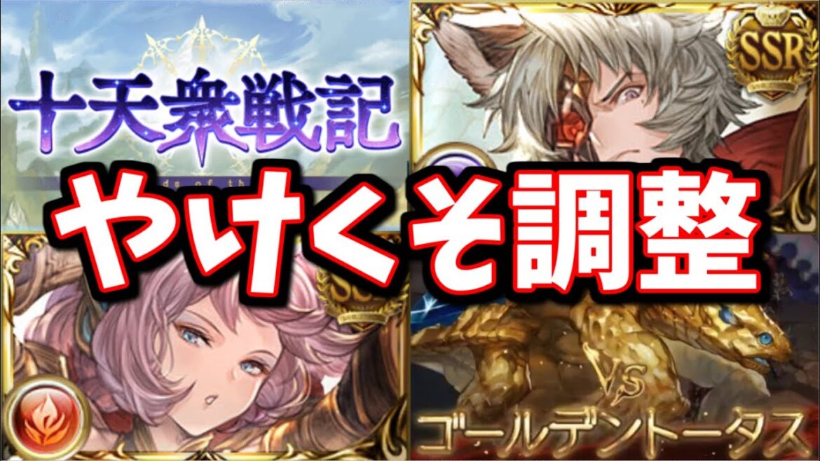 【十天衆戦記】前回からの変更点とかシス&エッセルの極星の光跡とか色々とやりすぎで草【グラブル】