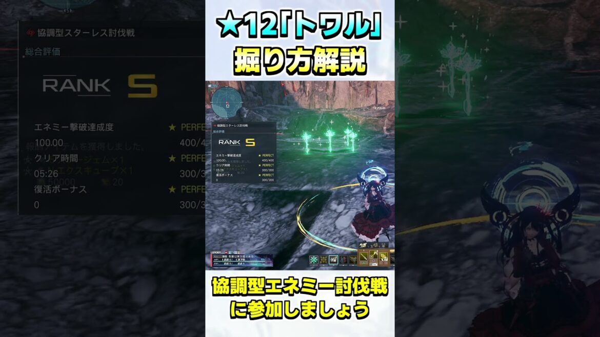 ★12武器「トワル」シリーズの掘り方を教えます【トワル】【PSO2NGS】【NGS】