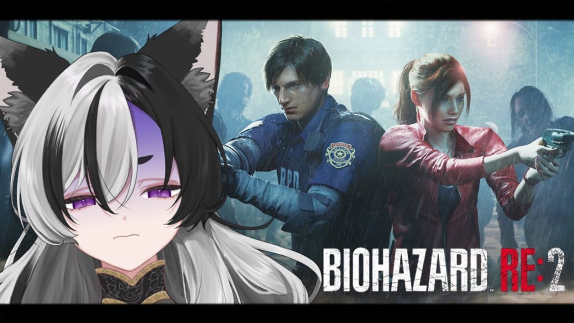 #完全初見【 BIOHAZARD RE:2 】#1🐈⬛ゾンビさん急に出てこないで…🐾無事に生還します🐾🔔【#新人vtuber 】【猫ノ隣/個人】