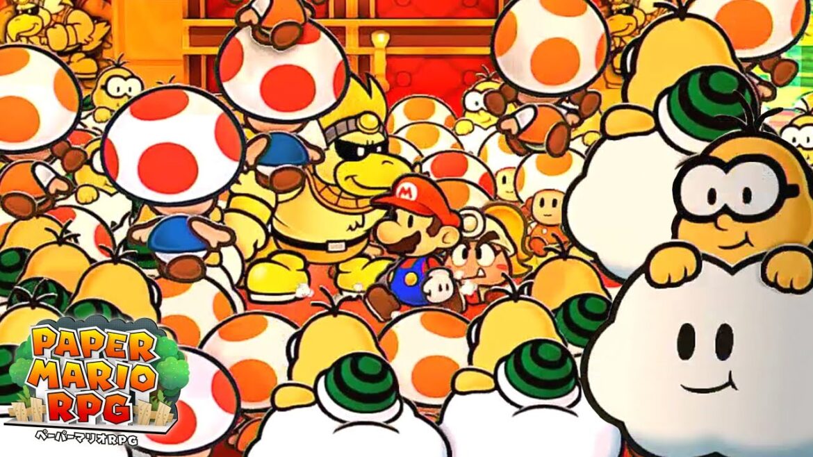 群れるんじゃねえ!!|ペーパーマリオRPG リメイク版 #9