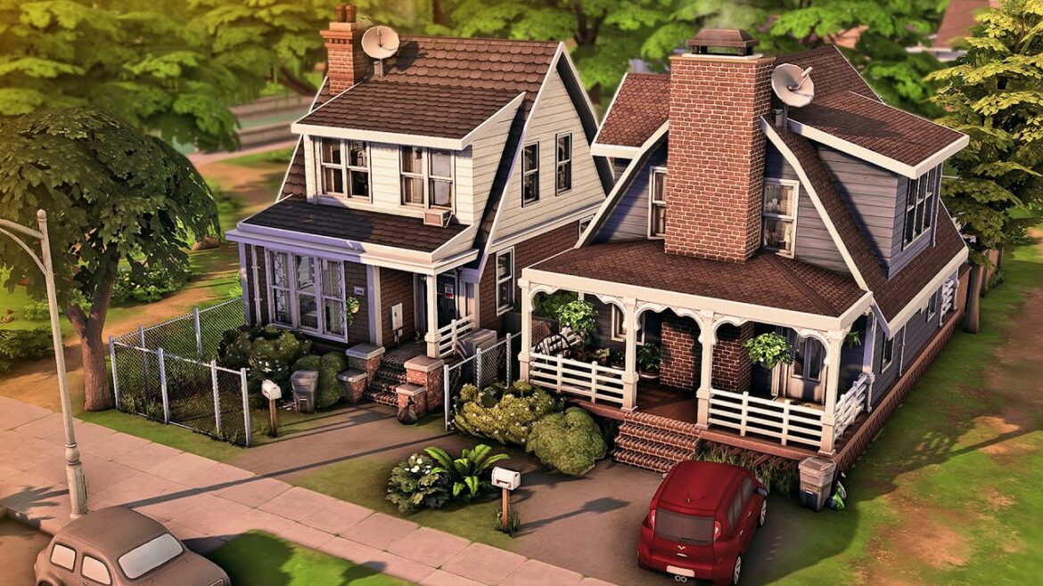 Little American Suburbs | The Sims 4 Speed Build
