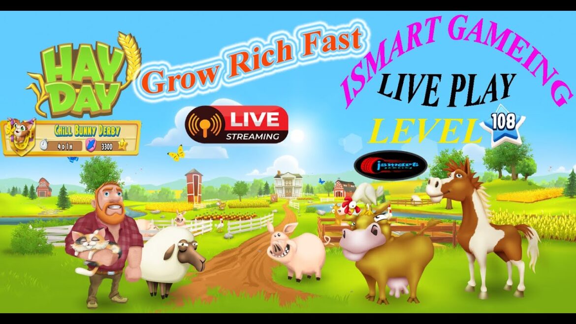 HAYDAY Grow Rich Fast | LEVEL108 | 03-03-2025 #supercell #mostprofitablecrops