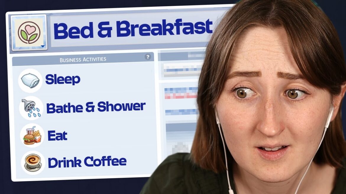 Running a functional HOTEL in The Sims 4: Businesses & Hobbies