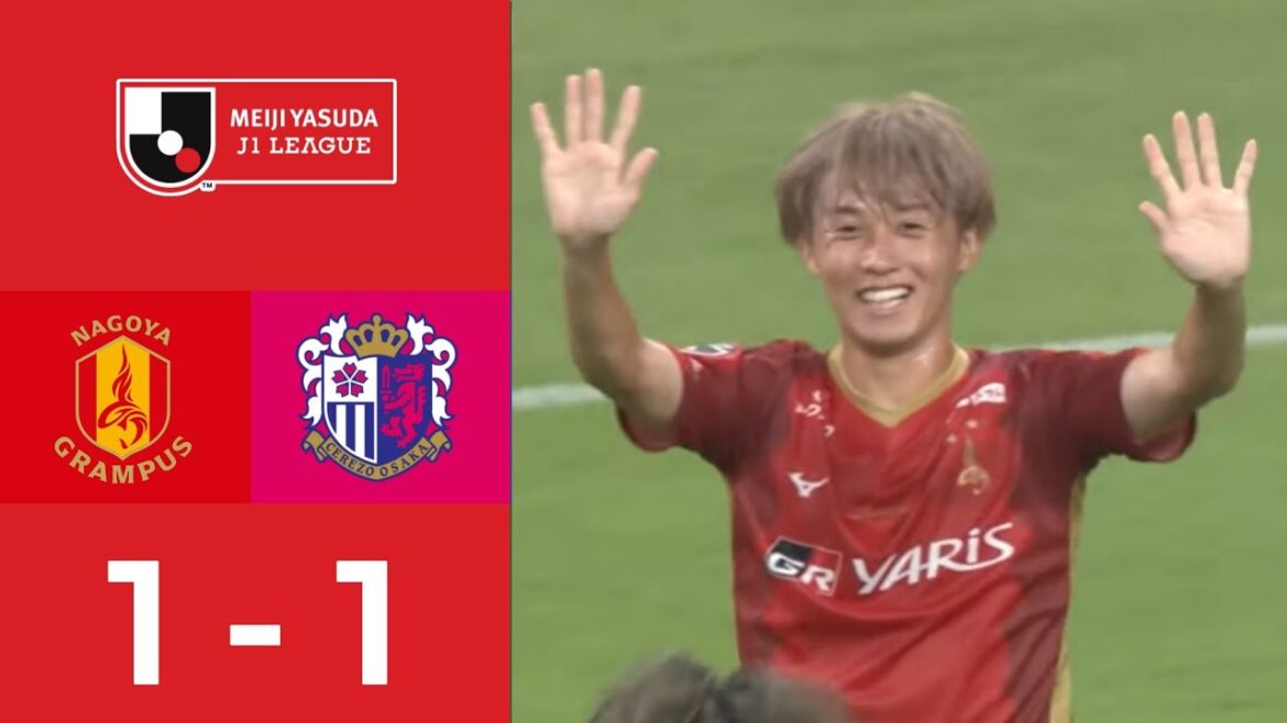 セレッソ大阪 vs 名古屋グランパス (1-1) ハイライト | J1リーグ 2025 | 本日の試合ハイライト!