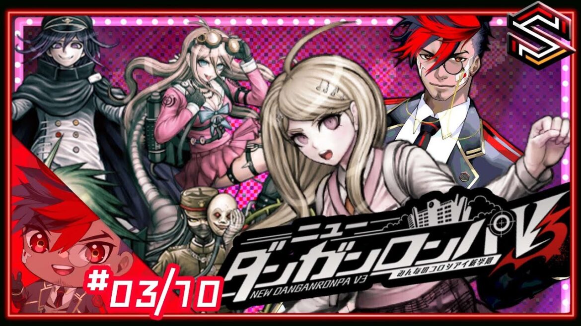 【新学期生活】🏫🔍2) 第1章まで “ #ニューダンガンロンパV3みんなのコロシアイ新学期 ” 初見実況プレイ【男性VTuber】