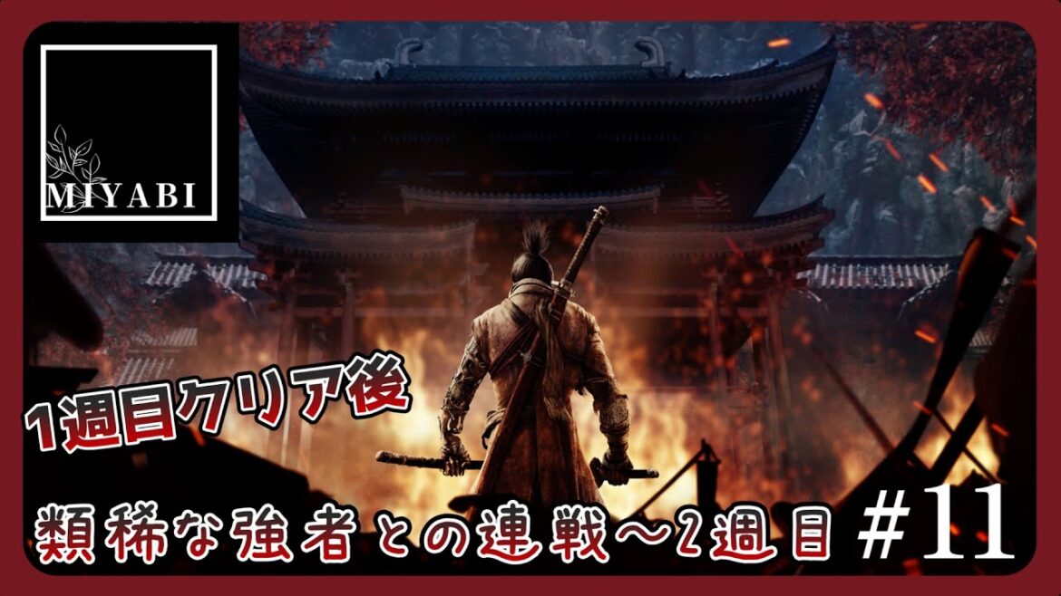 【SEKIRO: SHADOWS DIE TWICE】隻腕の狼、戦国に忍ぶ#11(2)【隻狼 1週目クリア後】