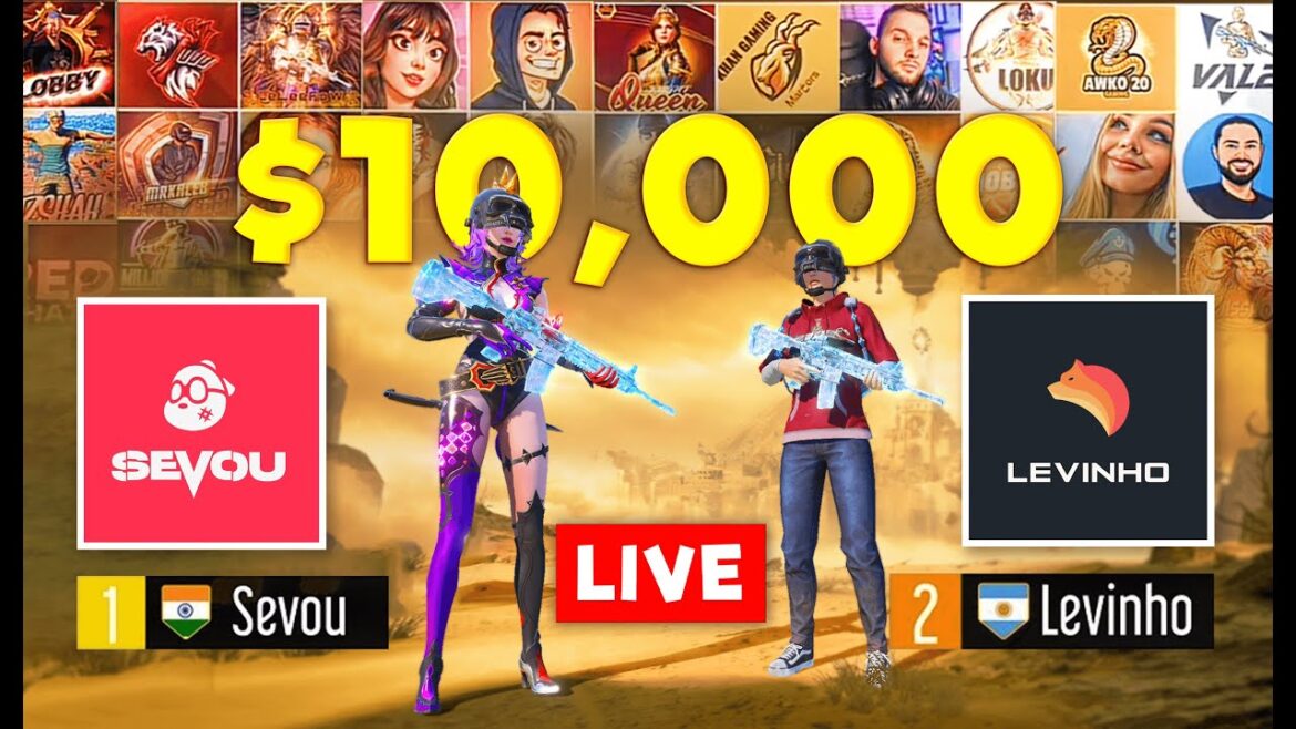 ๐ด LEVINHO & SEVOU $10.000 TOURNAMENT day 1 | PUBG MOBILE ๐ด