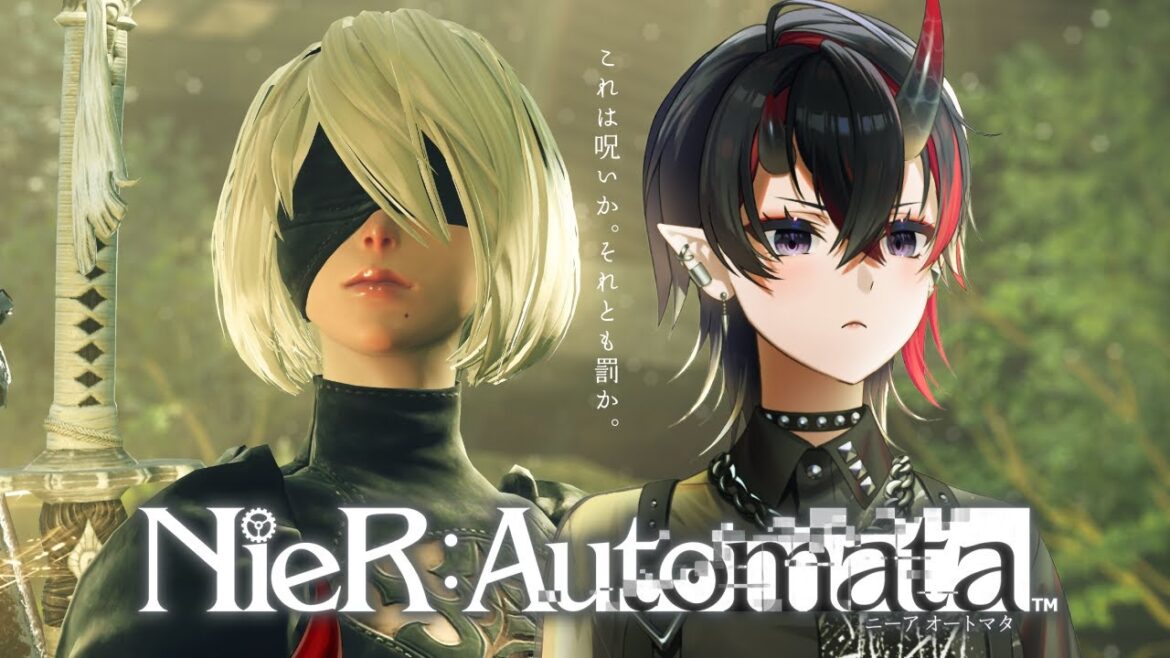 【NieR:Automata】これは呪いか。それとも罰か。「ニーアオートマタ」初見実況プレイ #2【龍ヶ崎リン / ななしいんく】