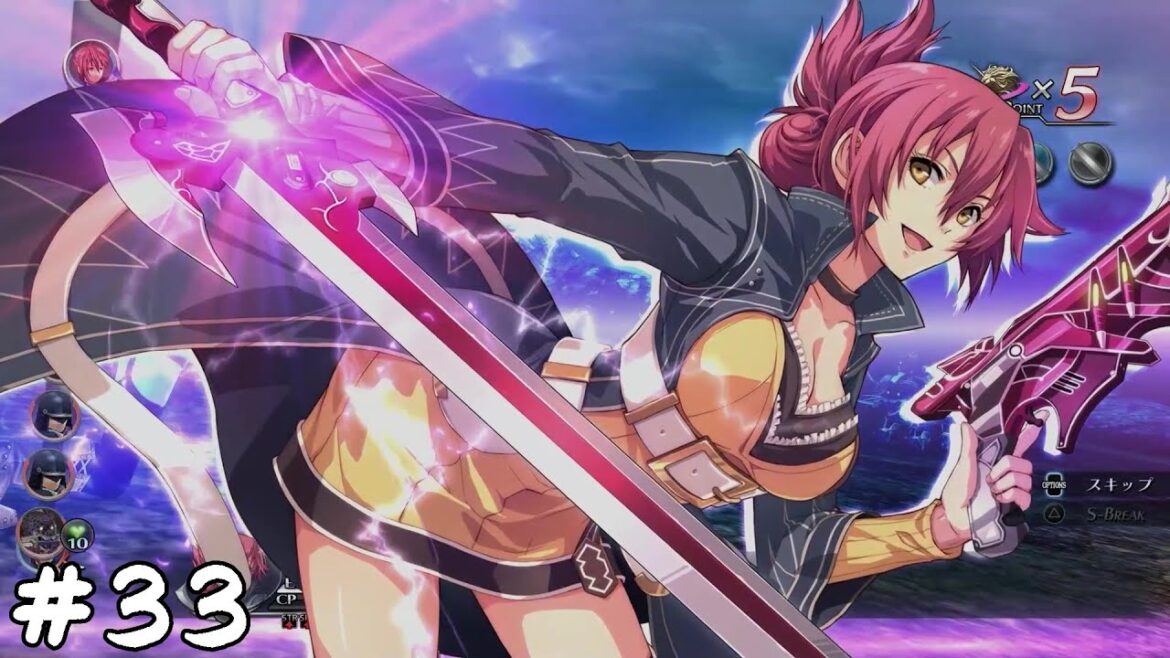 《紫電》サラ・バレスタインの過去 #33【英雄伝説 閃の軌跡Ⅱ 改】