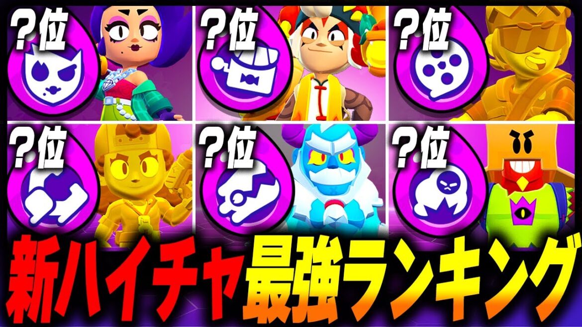 【ブロスタ】優先して買うべきキャラは?新しく追加された6種類のハイパーチャージ最強ランキングをご紹介!