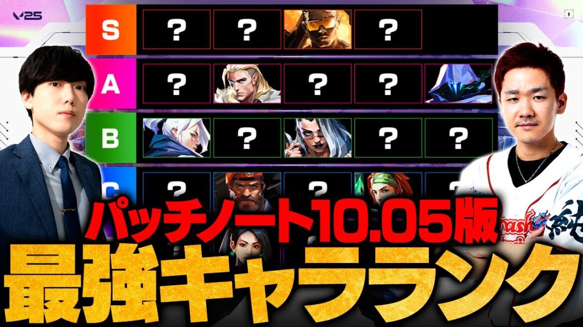 【パッチ10.05最新版】VALORANT最強エージェントランキング // Retloff × MRG Biju【ヴァロラント】
