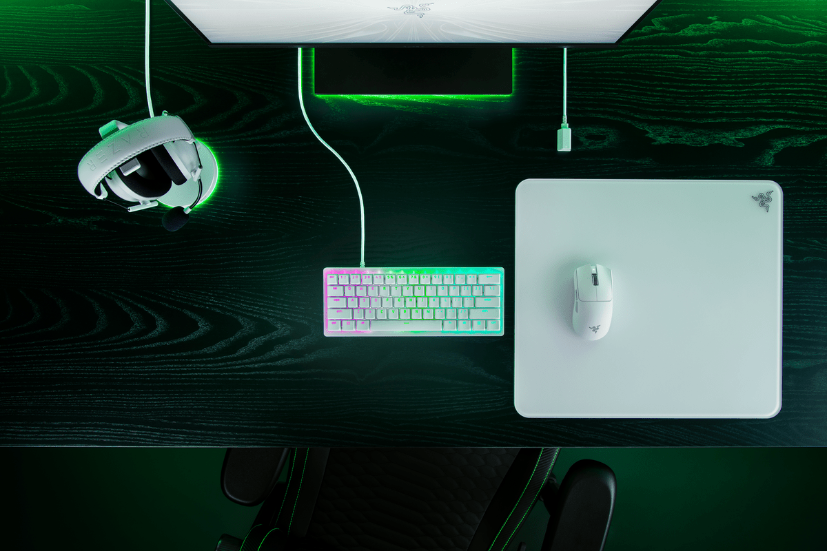 Razer Huntsman V3 Pro Mini (White Edition)
