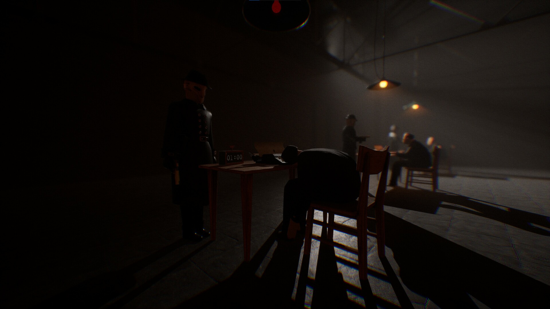 100人のプレイヤーが「タイピング」で戦うデスゲーム『Final Sentence』が発表。リボルバーが突きつけられる状態で戦う_003