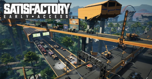 Satisfactoryのキービジュアル