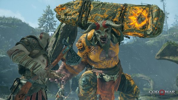 GOD of WARのプレイ画像