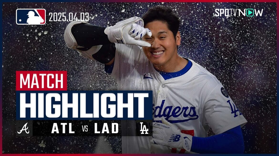 【大谷翔平、第3号劇的サヨナラHR!ドジャースが逆転勝利で怒涛の開幕8連勝!】ブレーブスvsドジャース 試合ハイライト MLB2025シーズン 4.3 【大谷翔平、第3号劇的サヨナラHR!ドジャースが逆転勝利で怒涛の開幕8連勝!】ブレーブスvsドジャース 試合ハイライト MLB2025シーズン 4.3