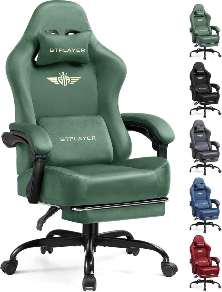 【Amazonセール】「GTPLAYER」なめらかなベロア素材のゲーミングチェアがお買い得価格で登場！ - GAME Watch
