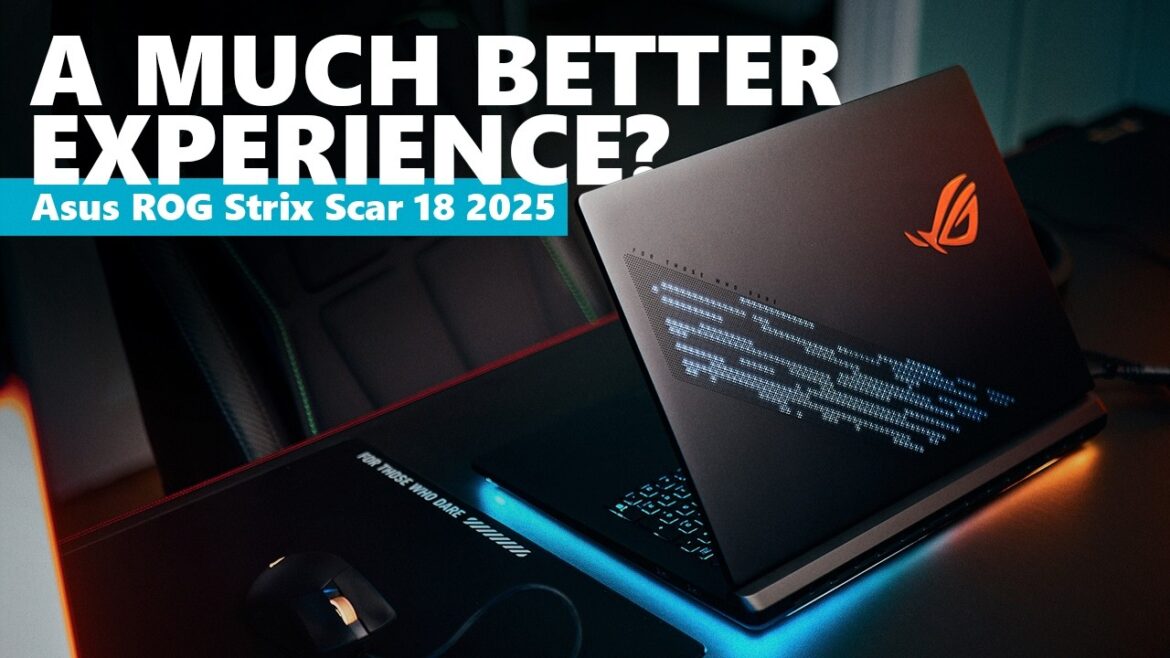 Asus ROG Strix Scar 18 2025 - 素晴らしいですね!