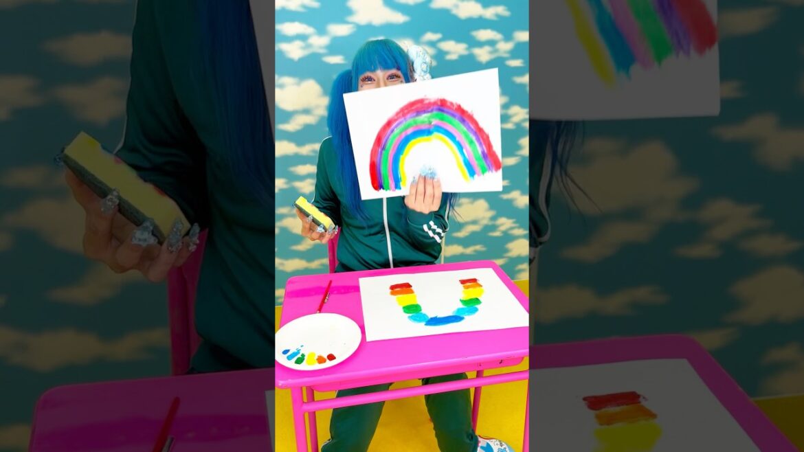 🎨📄🌈⭕️ #squidgame #イカゲーム