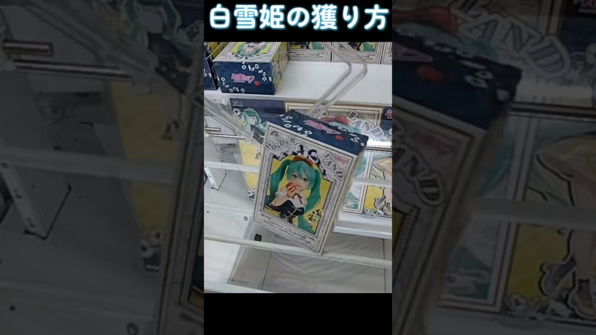 62#ゲーセン #クレーンゲーム #攻略 #橋渡し #初音ミク #白雪姫  TikTok