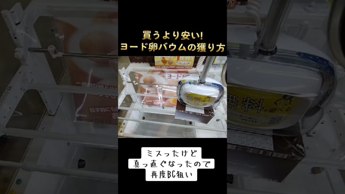 #買うより安い #橋渡し #ゲーセン #クレーンゲーム #攻略 #バウムクーヘン #ヨード卵・光  TikTok