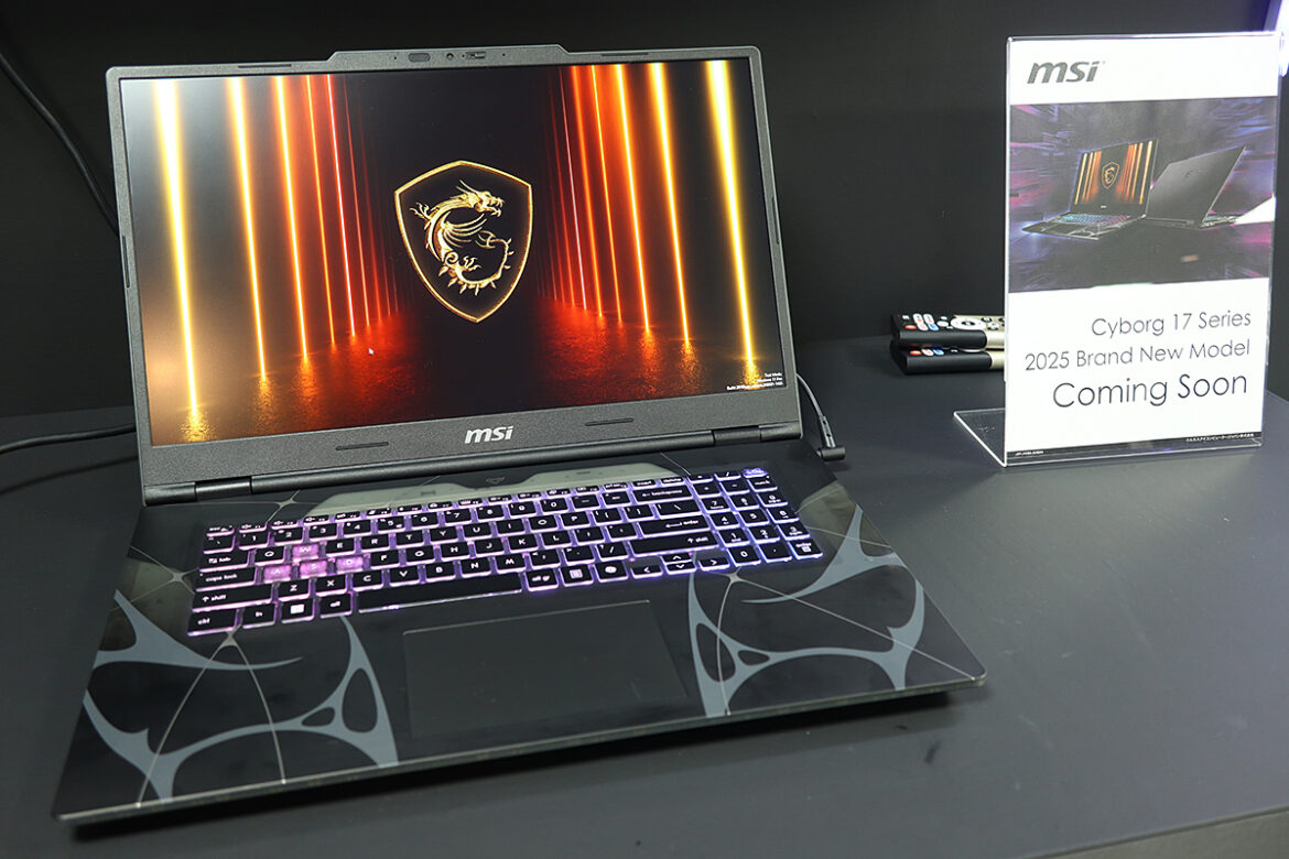 MSI、GeForce RTX 50搭載ノートPCでさらに出荷台数25%増を目指す - PC Watch